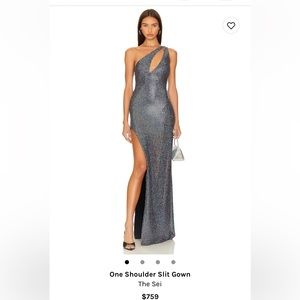 The sei gown color worn once no alterations